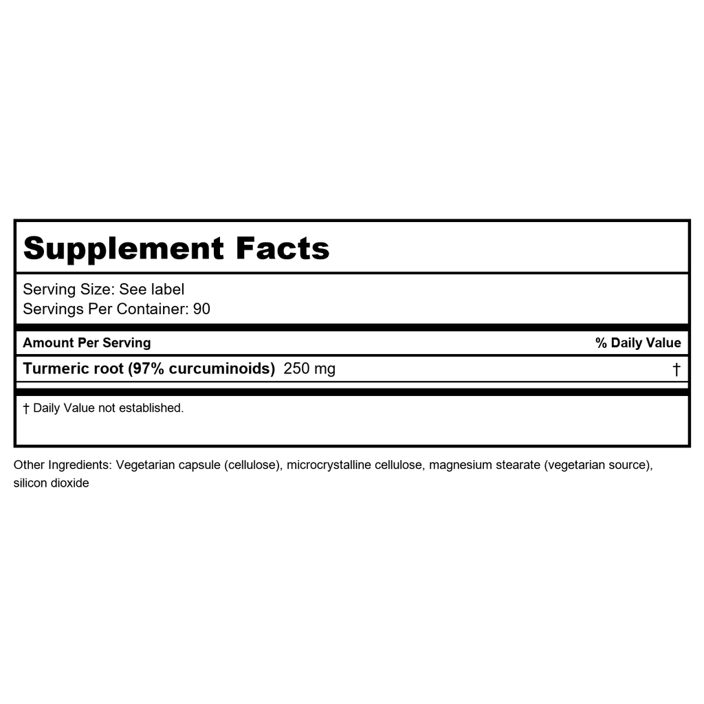 Ayush Herbs Curcumin 97 90 Capsules - 2 Pack