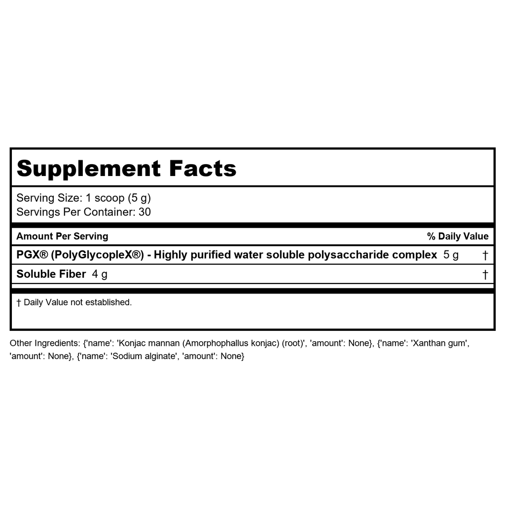 Bioclinic Naturals PGX Daily Granules Unflavored 300 Grams