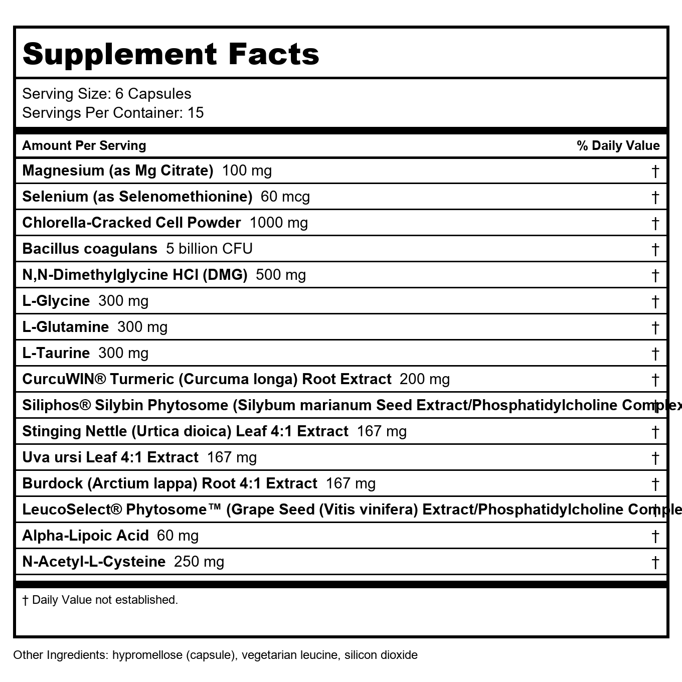 Davinci Detox Benefits 90 Capsules