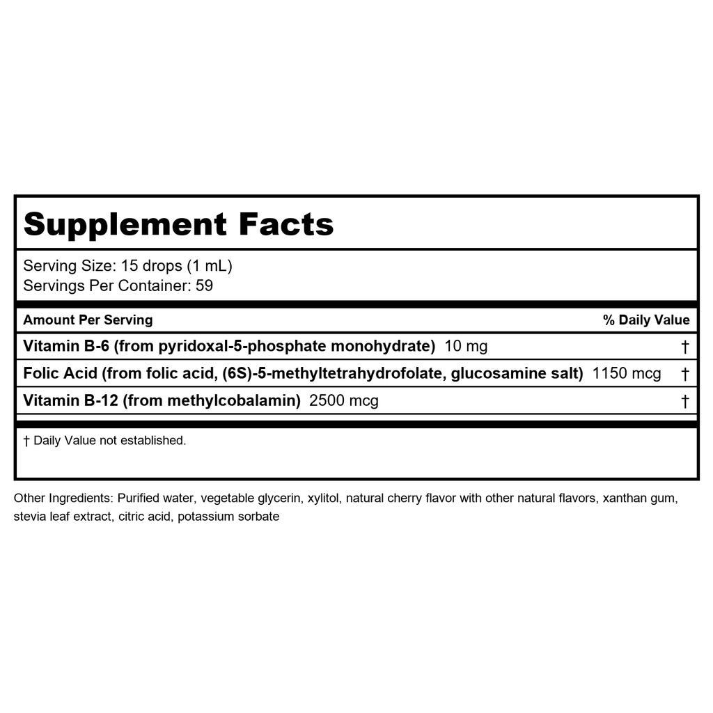 Nutra BioGenesis Methyl Factors Berry Flavor 2 oz  PN 90264