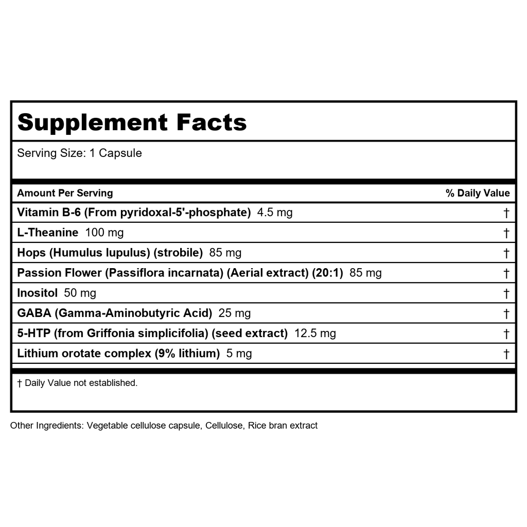 Nutra BioGenesis Stress Factors 60 Capsules    PN 10268
