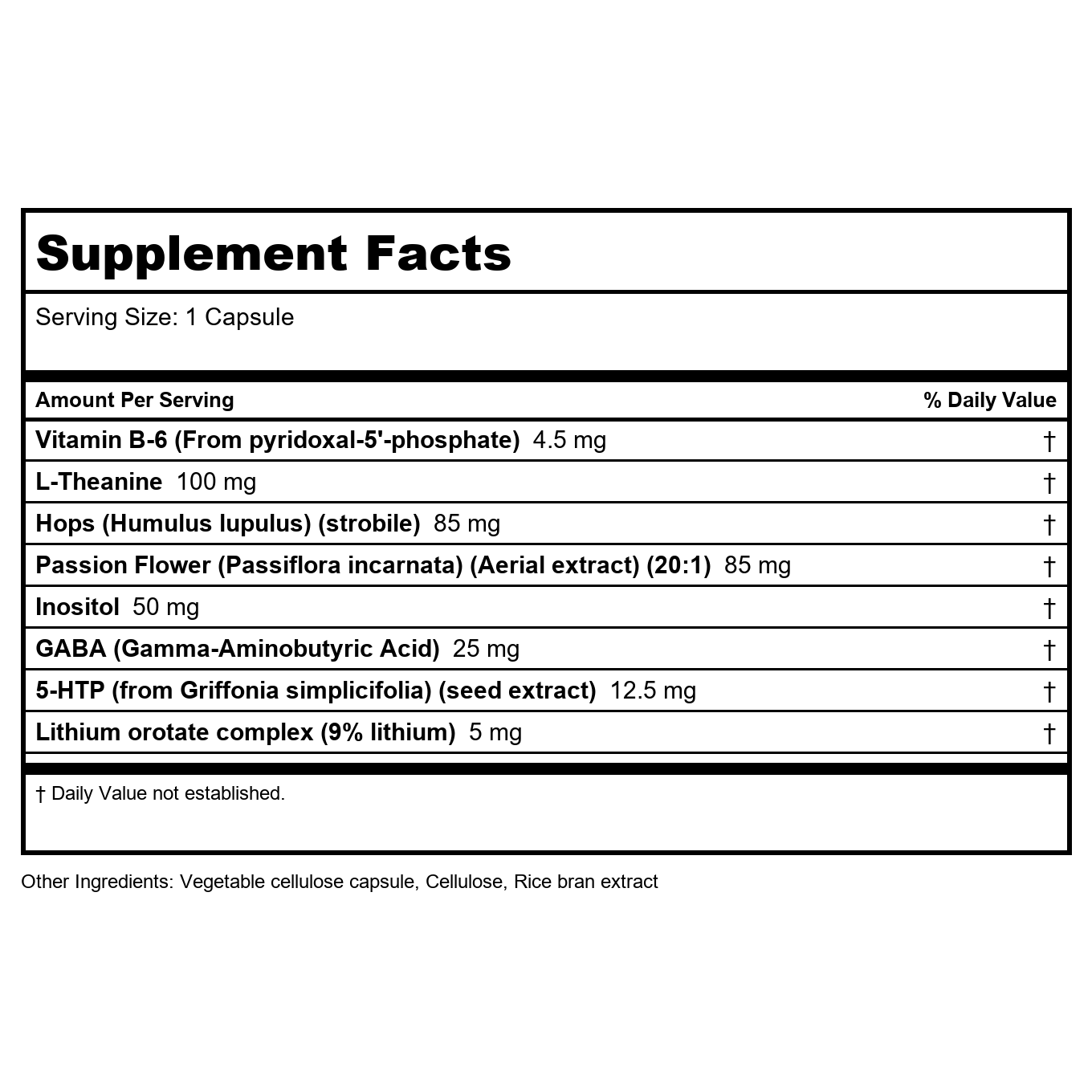 Nutra BioGenesis Stress Factors 60 Capsules    PN 10268