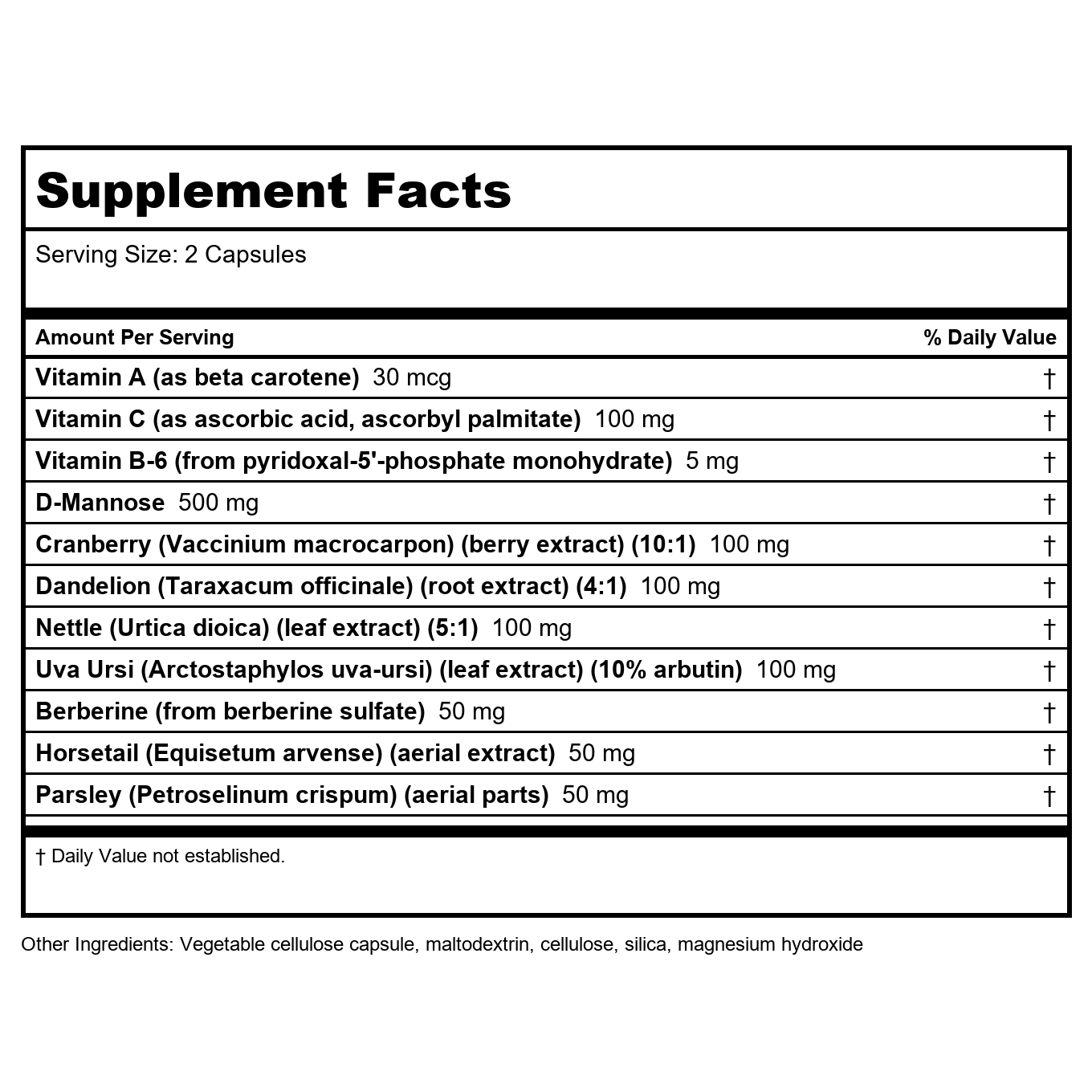 Nutra BioGenesis UT Max Protect 60 Capsules