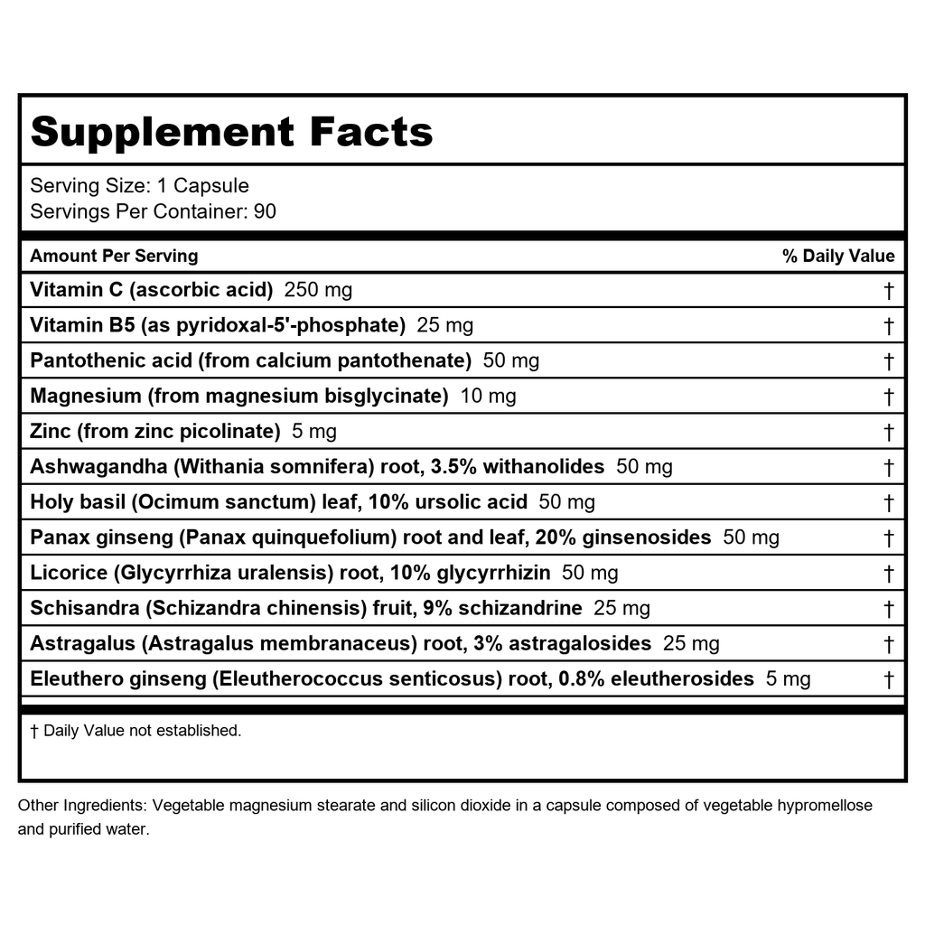 NFH Adrenal SAP 90 Capsules