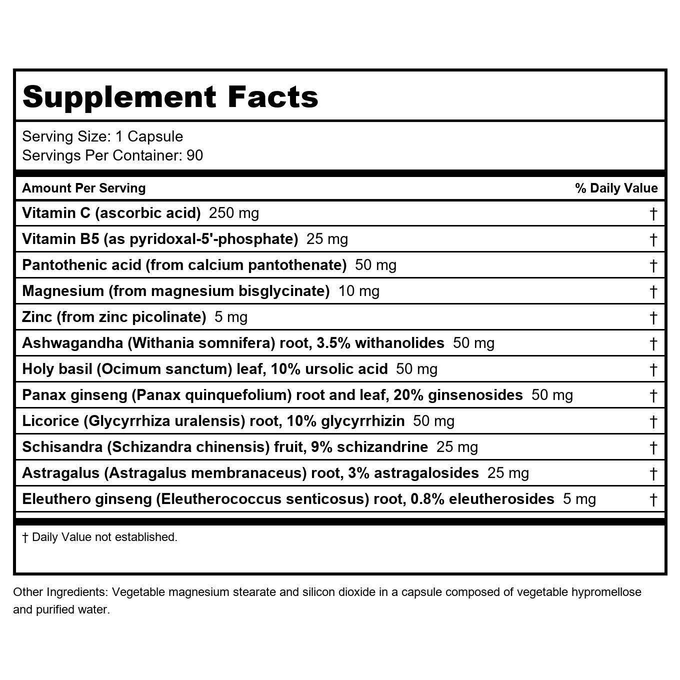NFH Adrenal SAP 90 Capsules