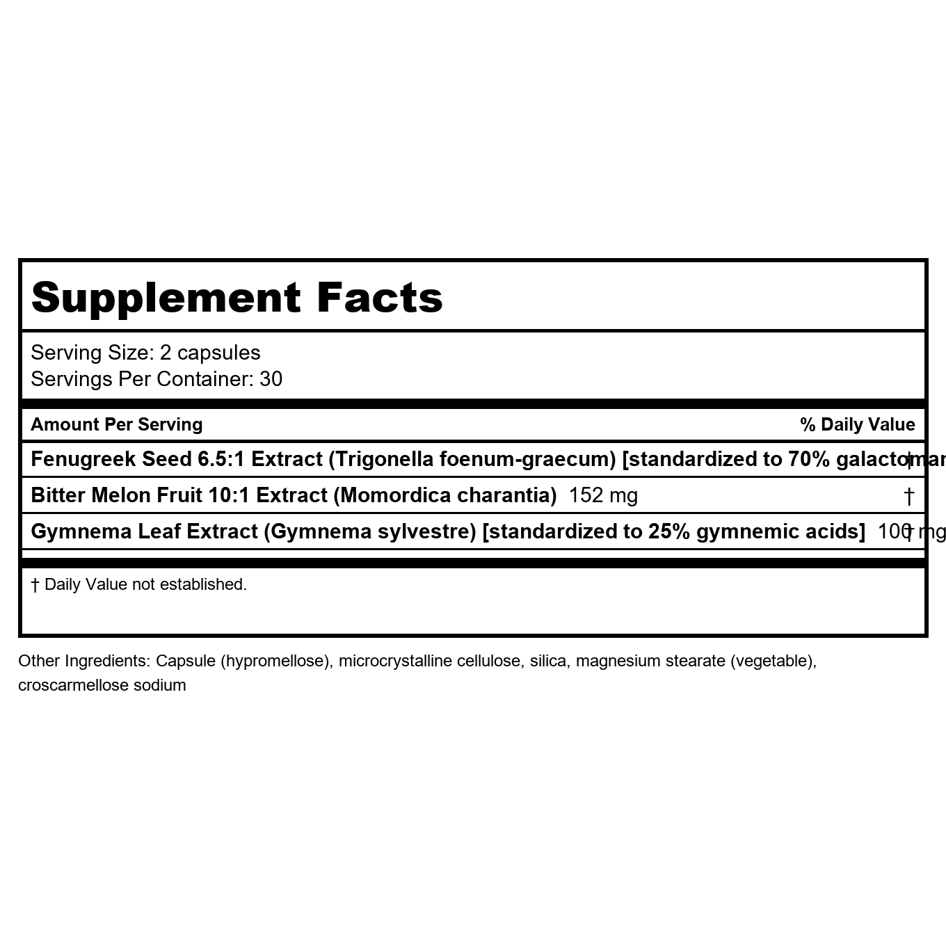 Metagenics Fenugreek Plus 60 Capsules