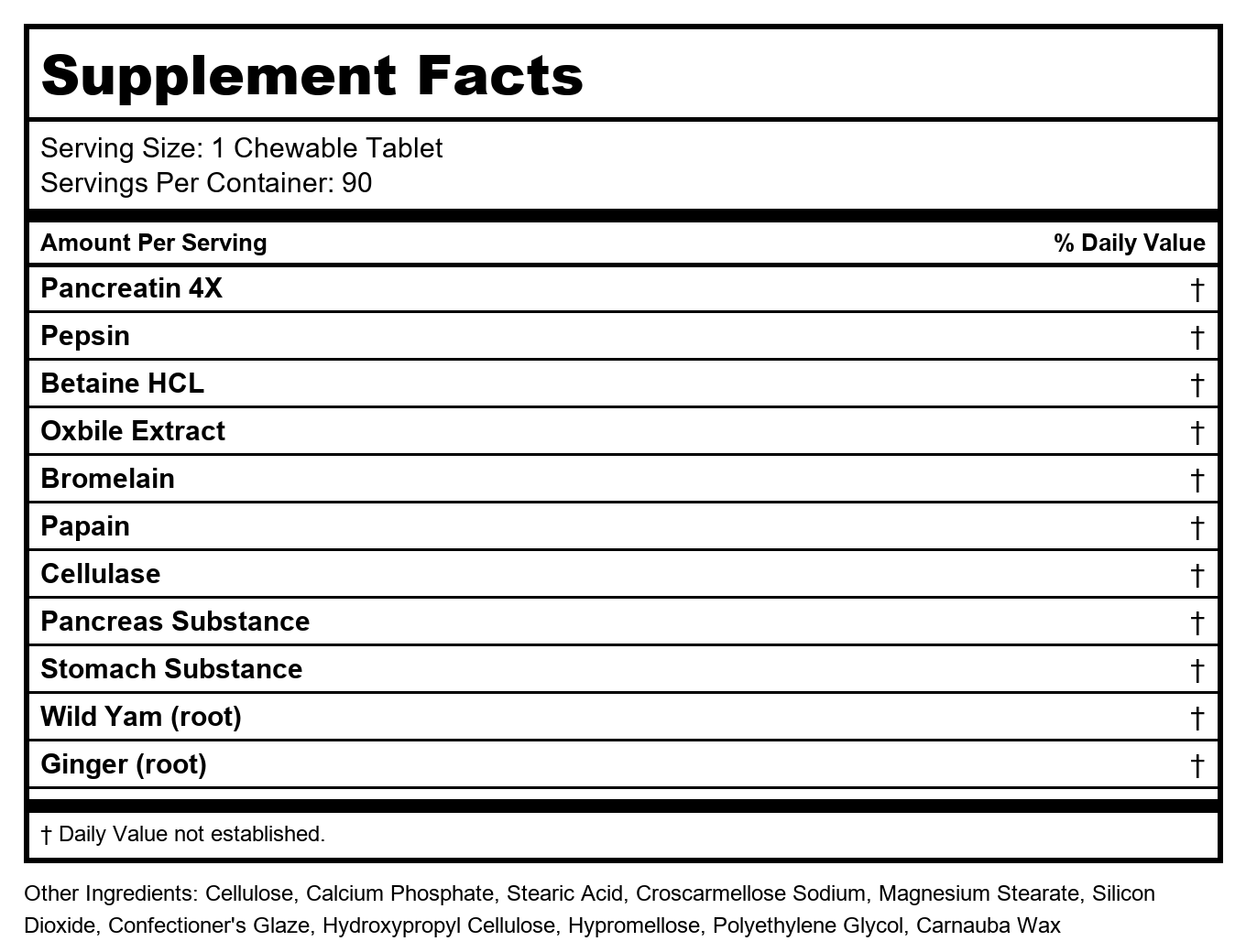 Sabre Sciencies DigestAll 90 Tablets
