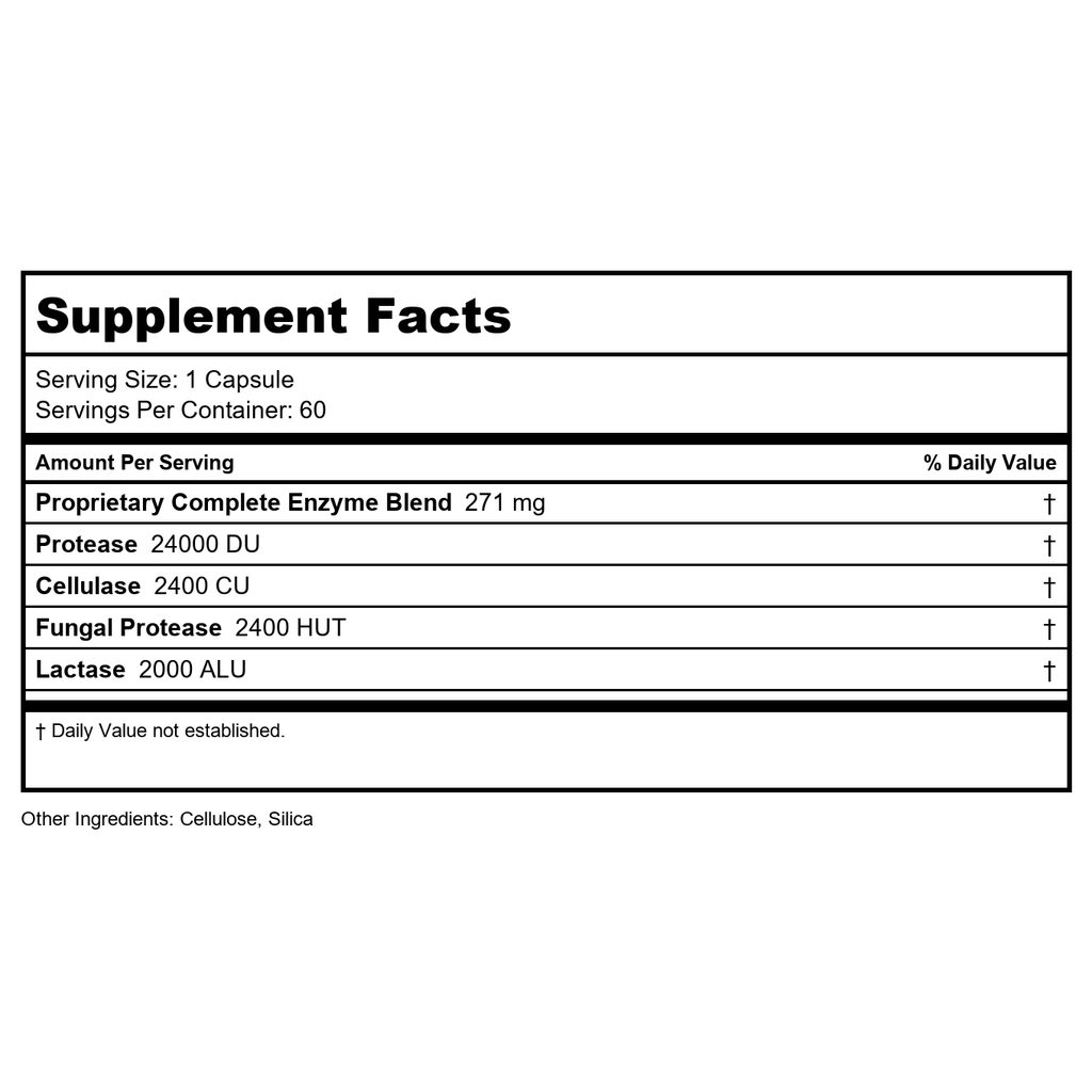 Metagenics SpectraZyme Complete 60 Capsules - B01KGT9QF4