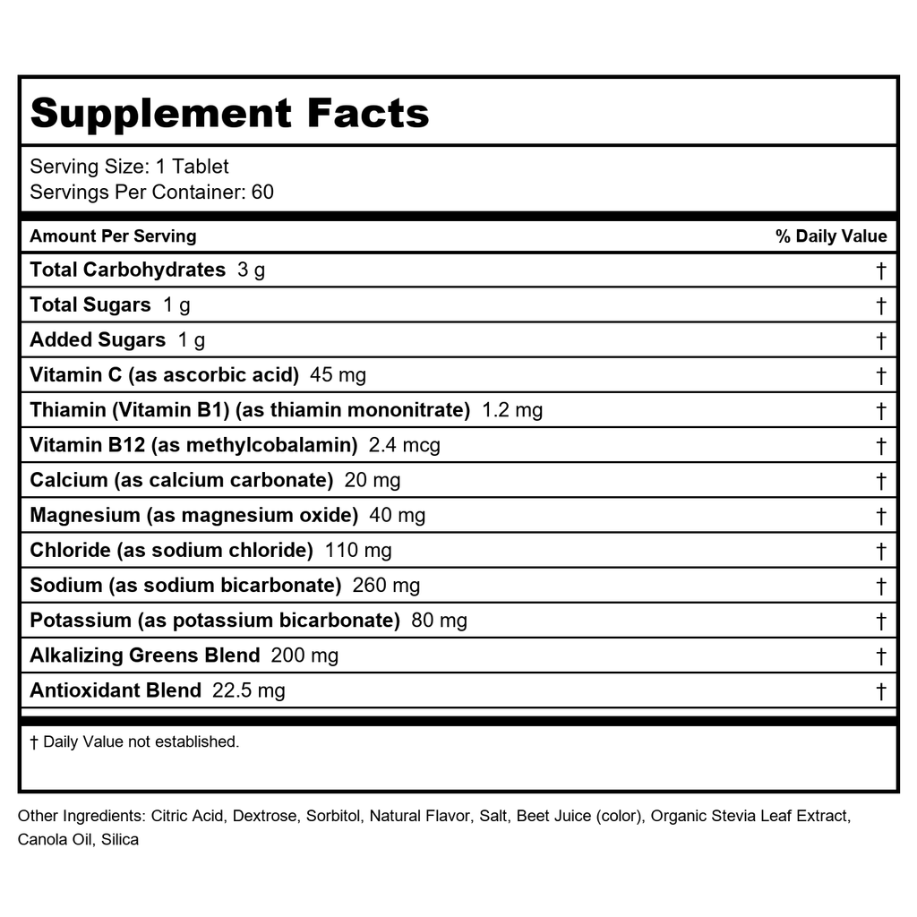 Amazing Grass Green Superfood Hydrate Strawberry Lemonade 10 Tablets - 3 Pack