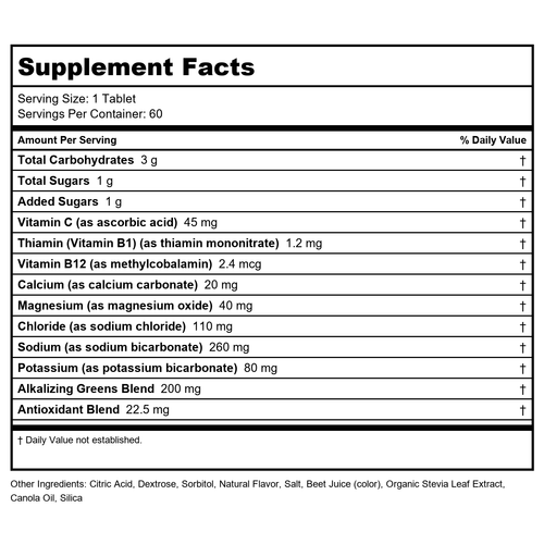 Amazing Grass Green Superfood Hydrate Strawberry Lemonade 10 Tablets - 3 Pack