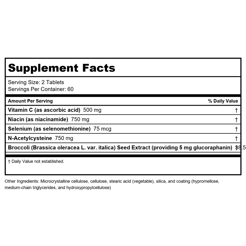 Metagenics GlutaClear 120 Tablets