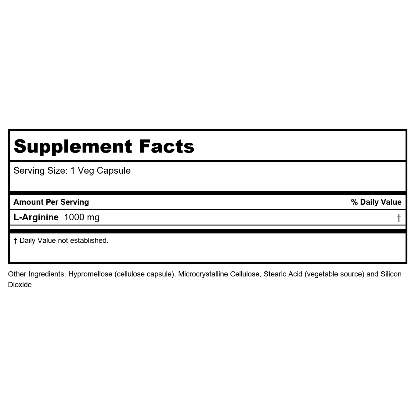 Now Foods L-Arginine 1000mg 120 tablets - 0035