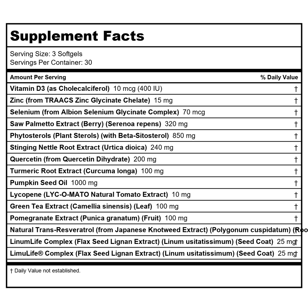 Protocol For Life Balance Clinical Strength Prostate-B 90 Softgels