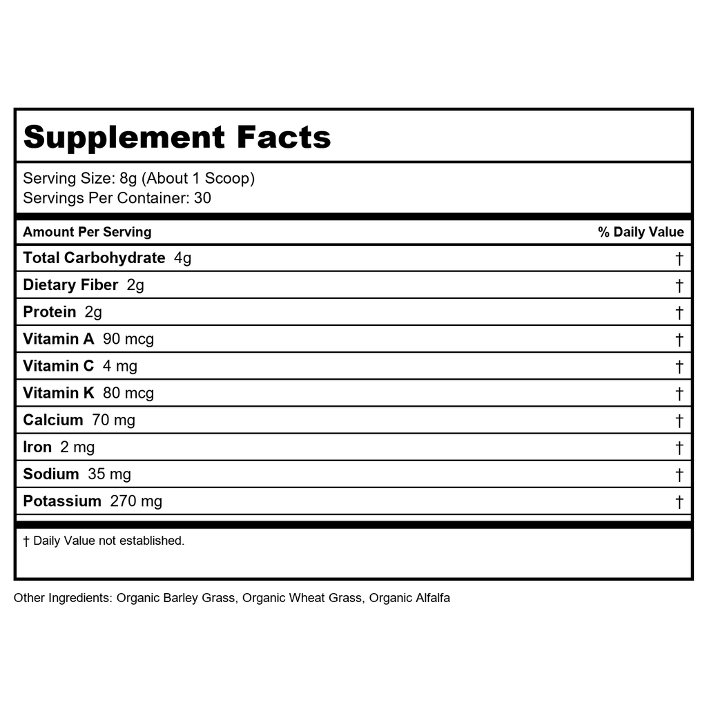 Amazing Grass Amazing Trio 8.5 Oz 30 Servings