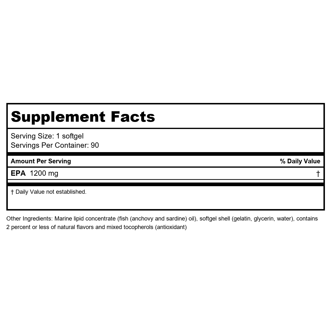 Metagenics Omegagenics EPA 1200 90 Softgels - B087YJ7WHN