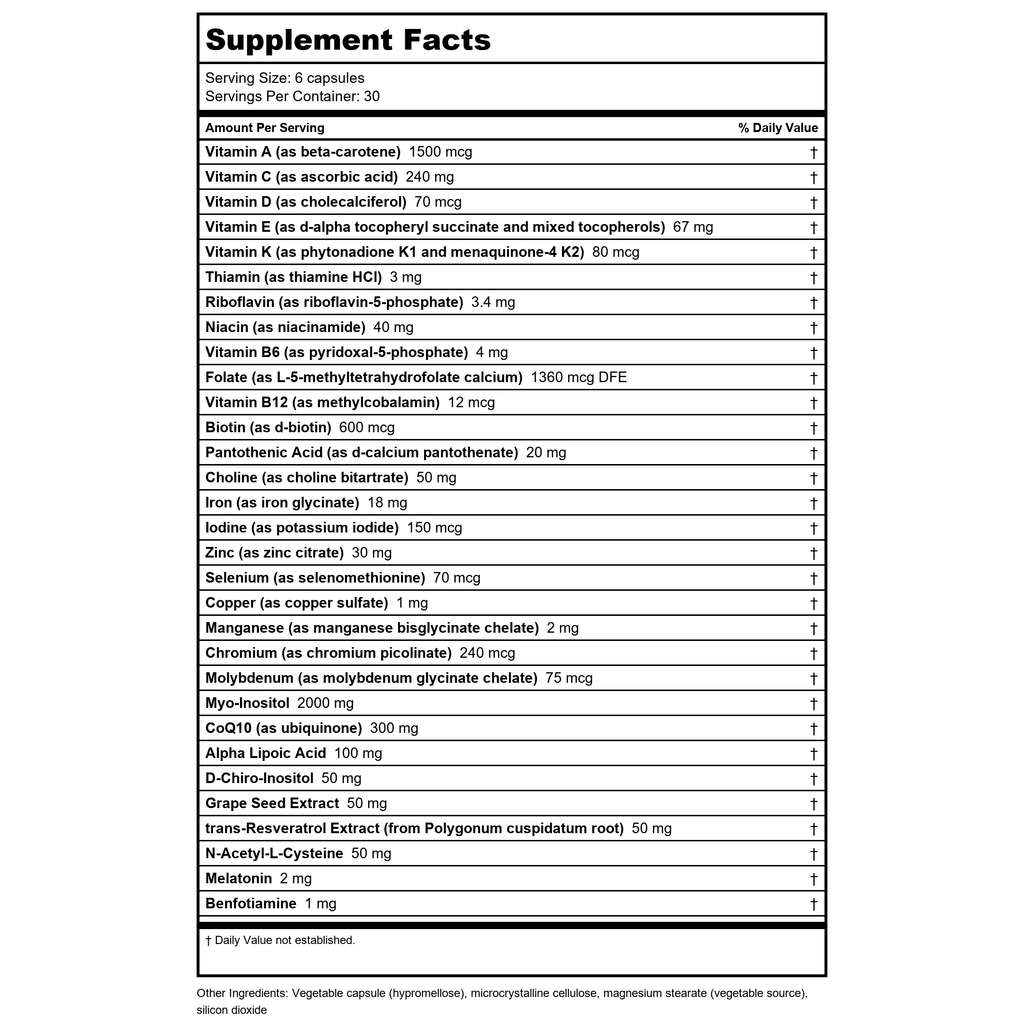 Fairhaven Health FH Pro For Women 180 Capsules
