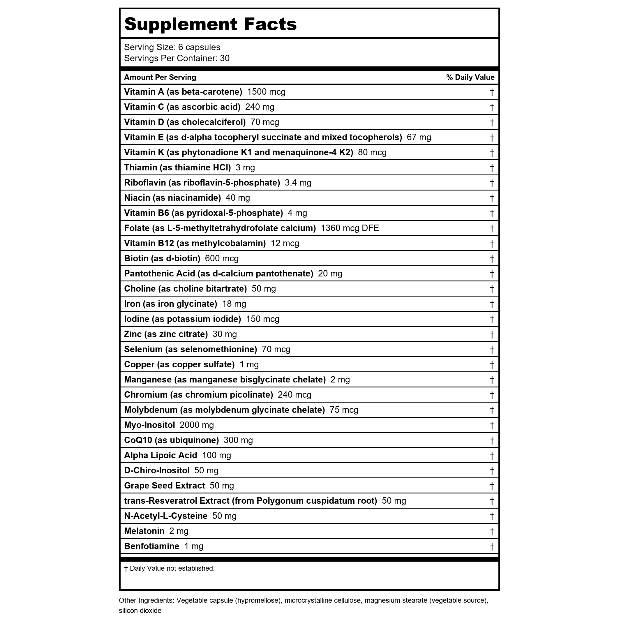 Fairhaven Health FH Pro For Women 180 Capsules