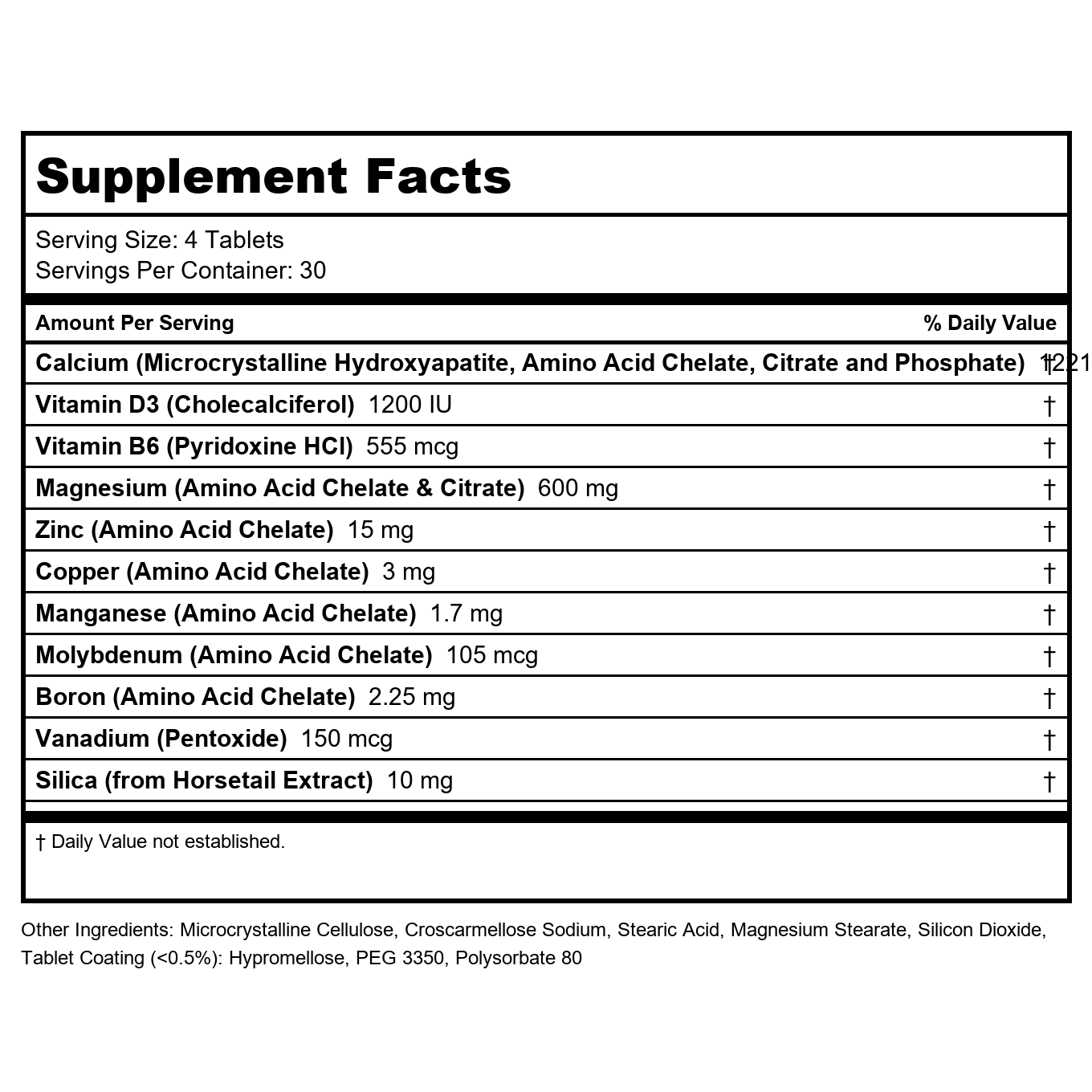 Vinco OsteoSheath  120 Capsules
