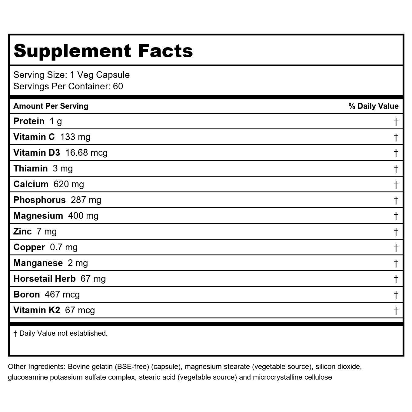 Protocol For Life Balance Meno-Transition 60 Vcaps - P3377