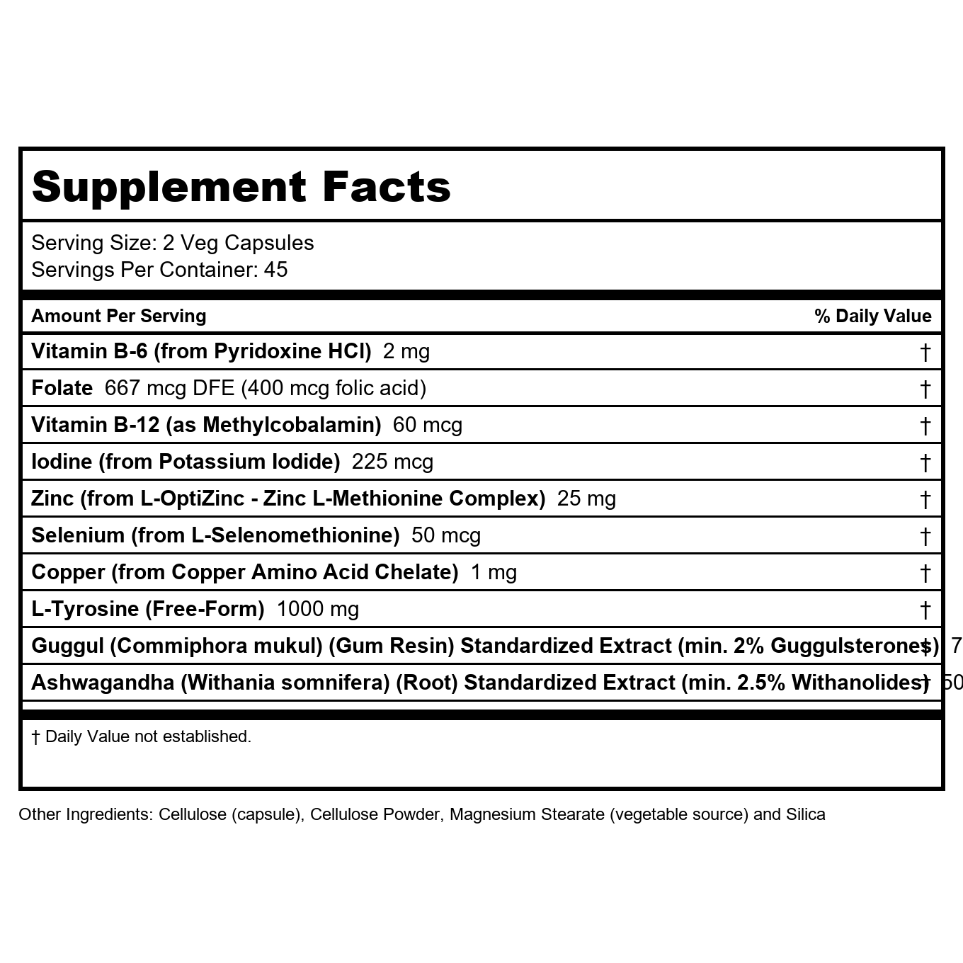 Protocol For Life Balance Ortho Thyroid 90 Vcaps - P3368