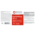 Protocol For Life Balance Pantethine 300 Mg 60 Softgels - P0487