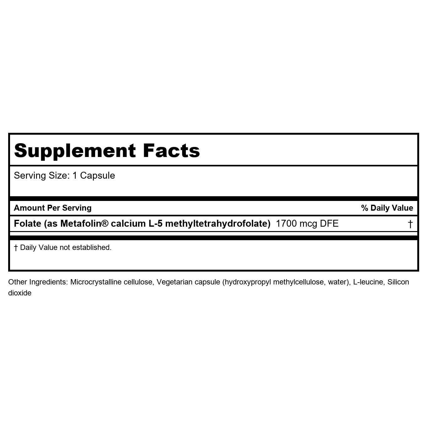 Klaire Labs L-Arginine HCl 100 Capsules