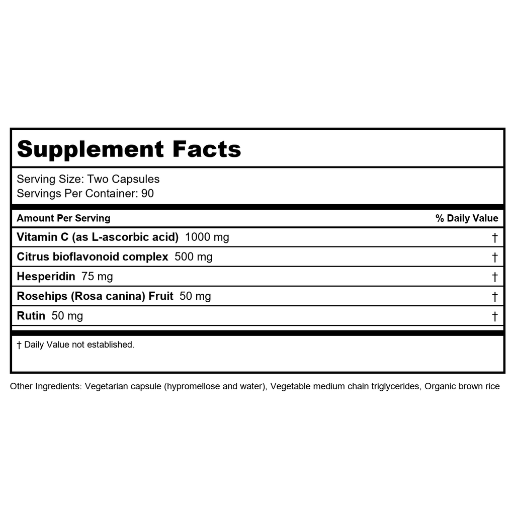 Professional Formulas Vitamin C 1000 Plus 60 Tablets