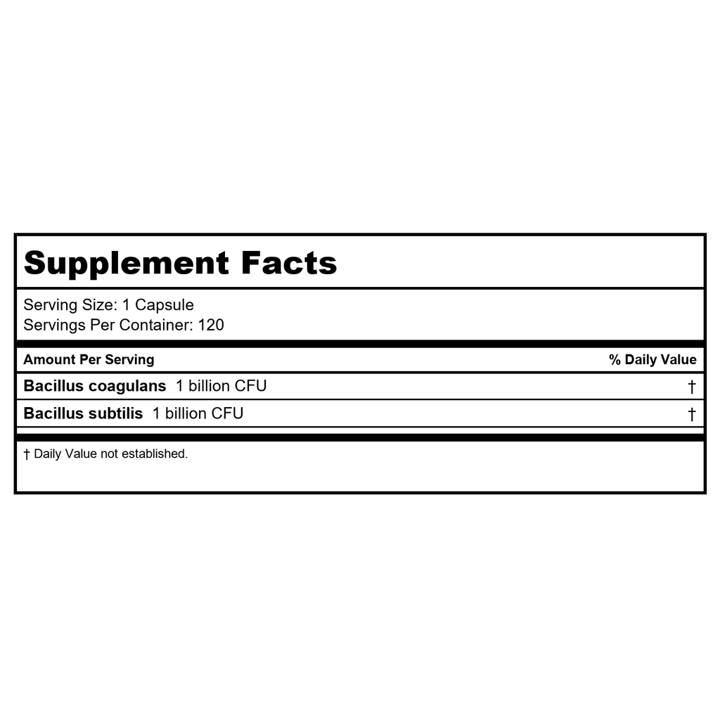 Klaire Labs Biospora Probiotic 2 Billion CFU 120 Vcaps