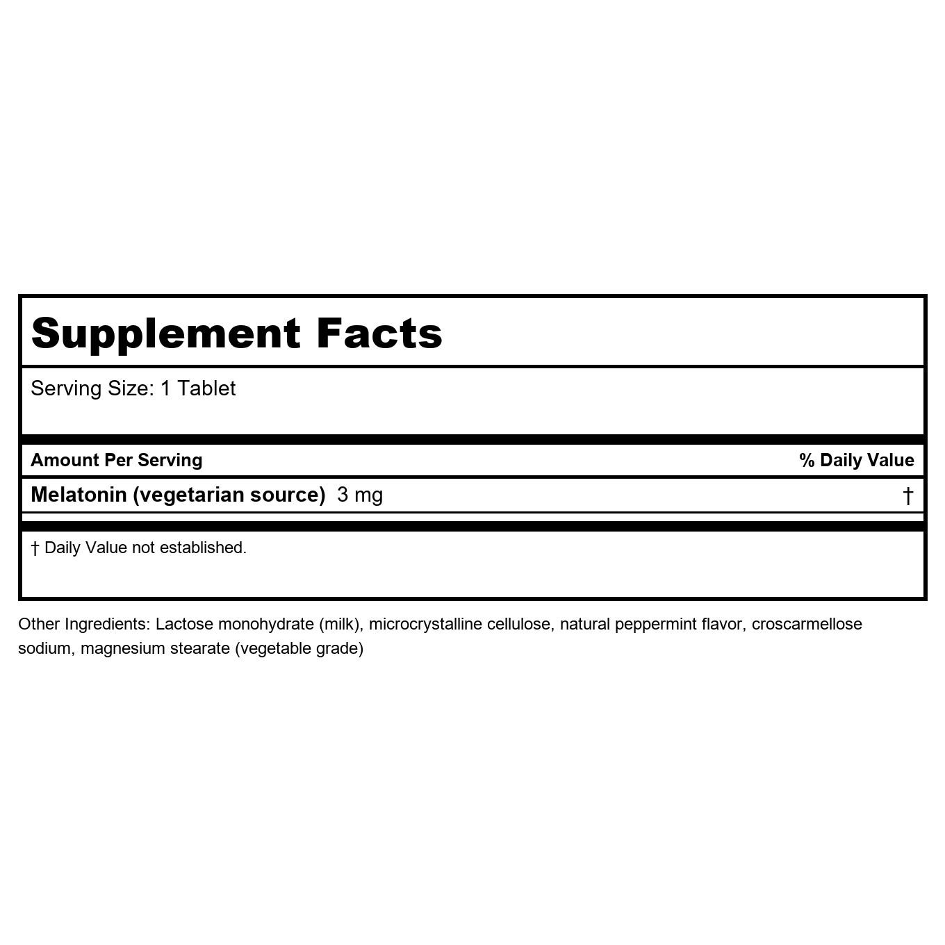 Bioclinic Naturals Melatonin 10mg 180 Quick Disolve Tablets