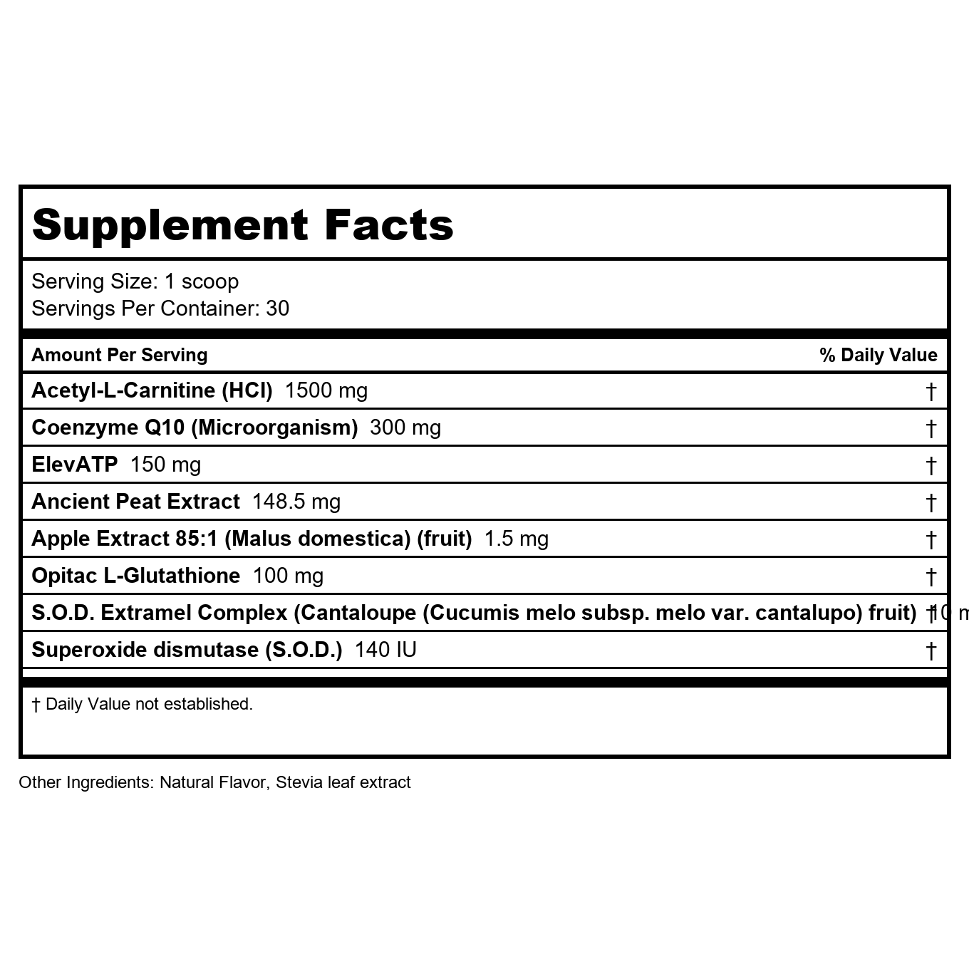 Bioclinic Naturals Mitochondrial Formula 2.54 Oz