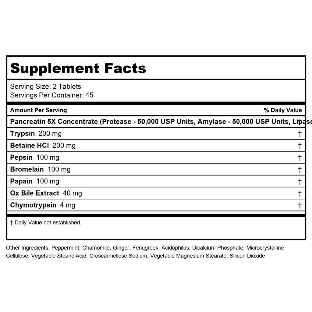 Biospec Nutritionals Bio-Enzyme Daily 90 Dual-Phase Tablets