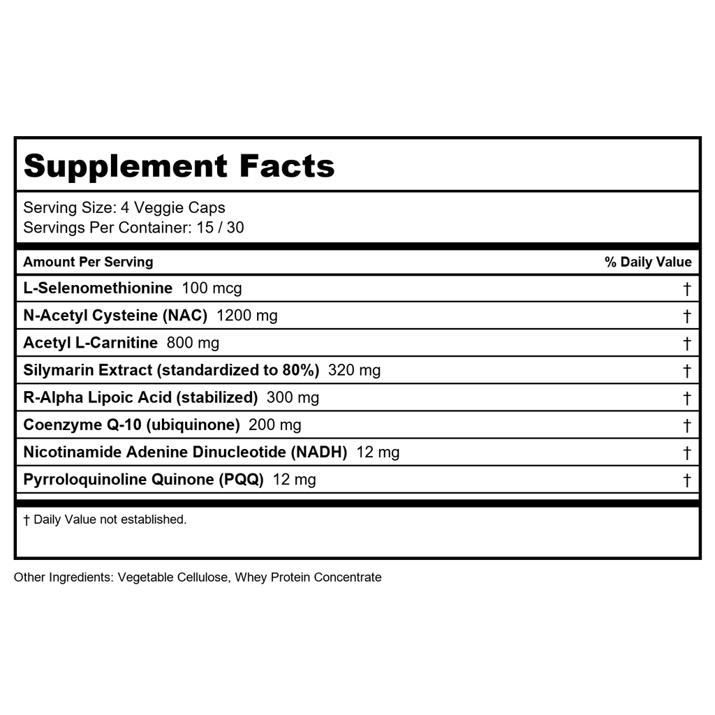 Biospec Nutritionals Mito-Detox III 60 Vcaps