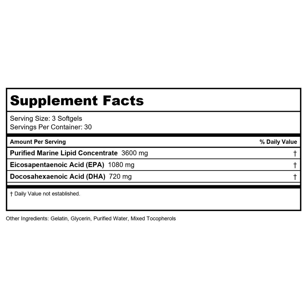 Biospec Nutritionals Super Omega-3 90 Softgels