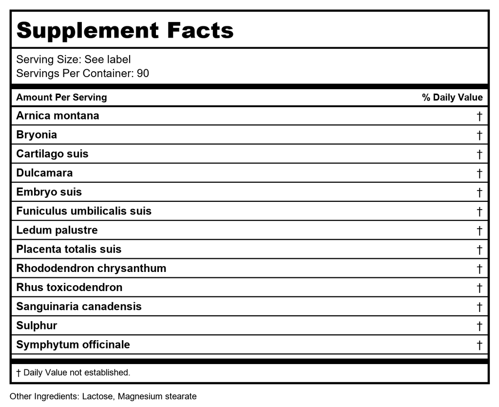 MediNatura T-Relief Pet Arthritis 90 Tablets