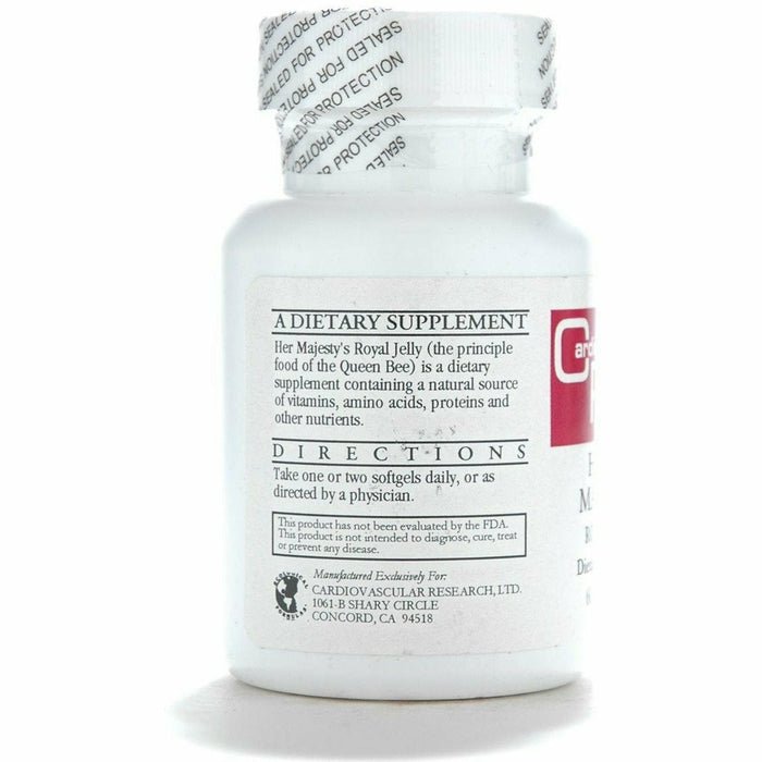 Cardiovascular Research Her Majesty's Royal Jelly 60 Softgels