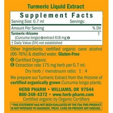 Herb Pharm Turmeric 4oz