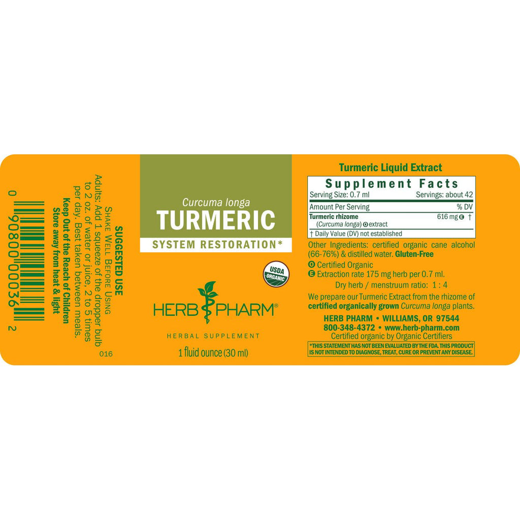 Herb Pharm Turmeric 1oz