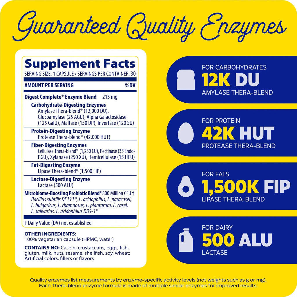 Enzyme Science Complete Digestion 30 Capsules