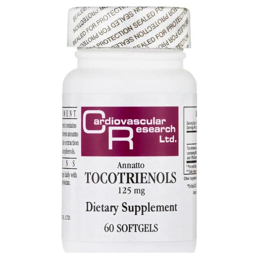 Cardiovascular Research Annatto Tocotrienols 125mg 60 Softgels