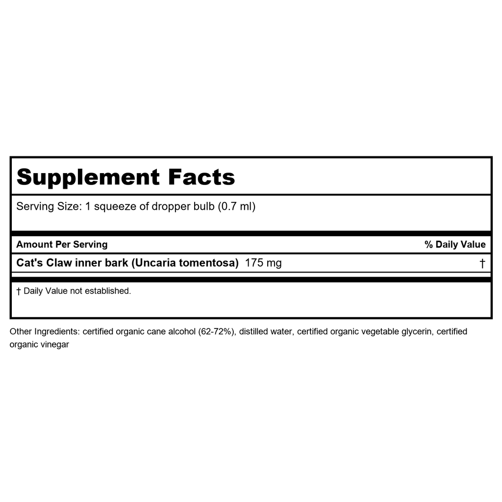 Herb Pharm Cat's Claw 1oz