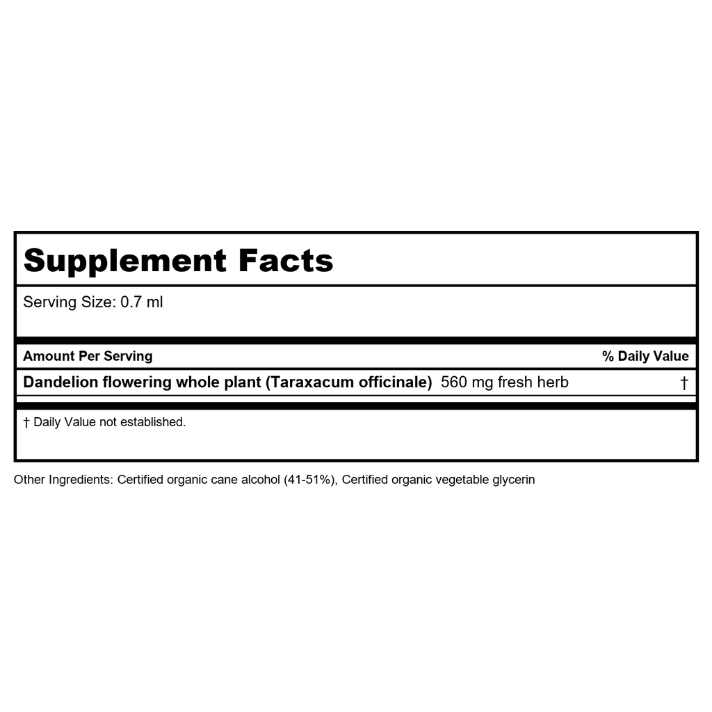 Herb Pharm Dandelion 4oz