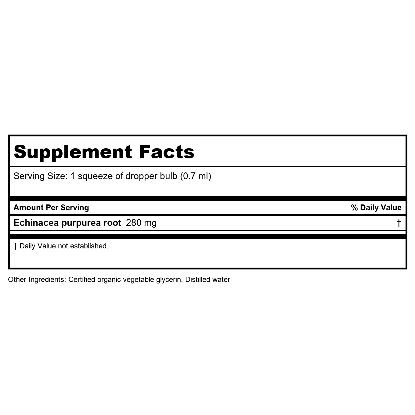Herb Pharm Echinacea Alcohol Free 1oz