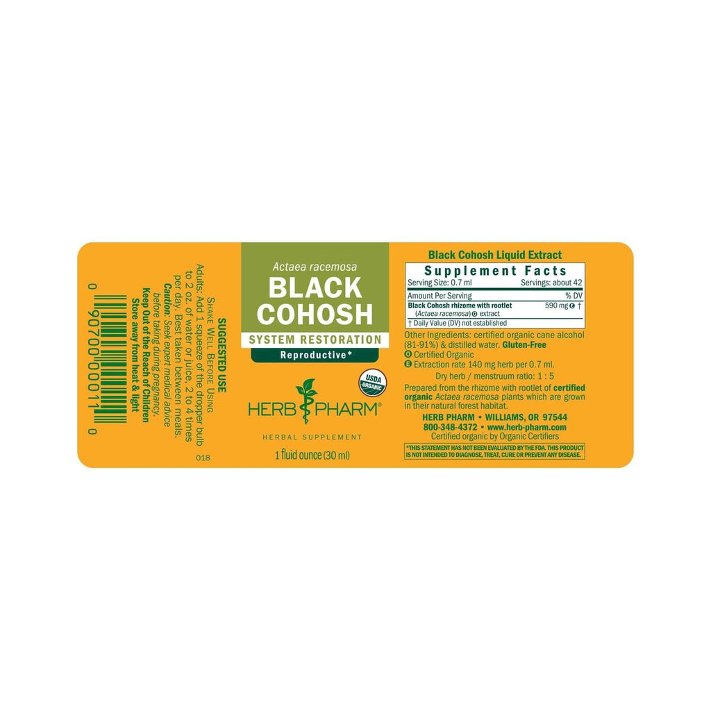Herb Pharm Black Cohosh 1oz