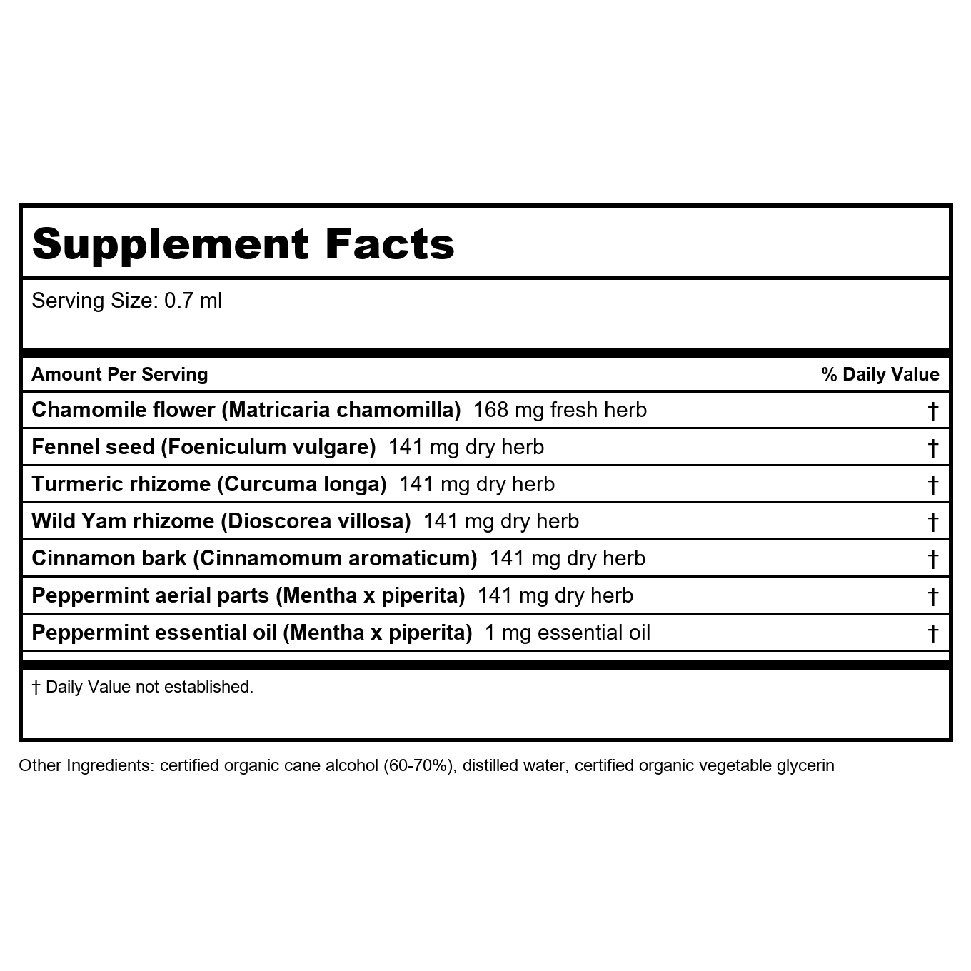 Herb Pharm Intestinal Soother 1oz