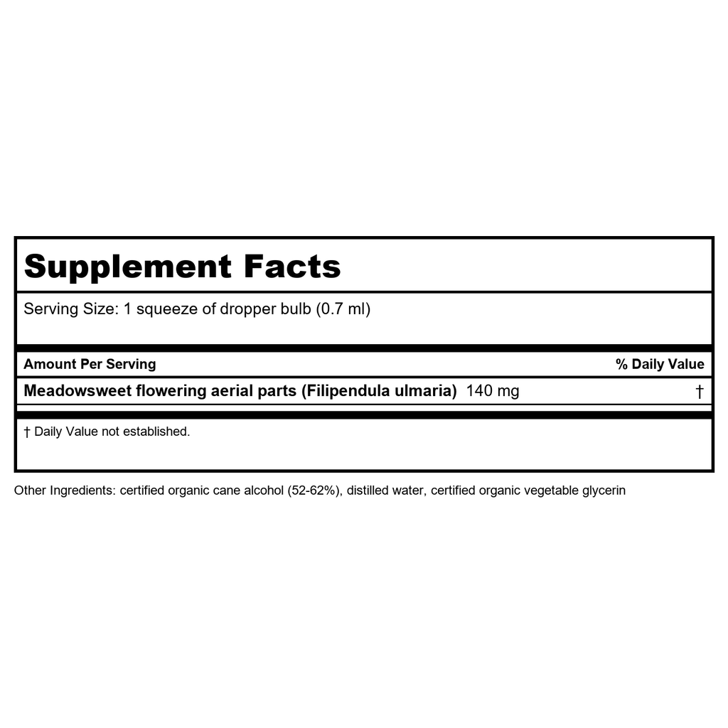 Herb Pharm Meadowsweet 1oz