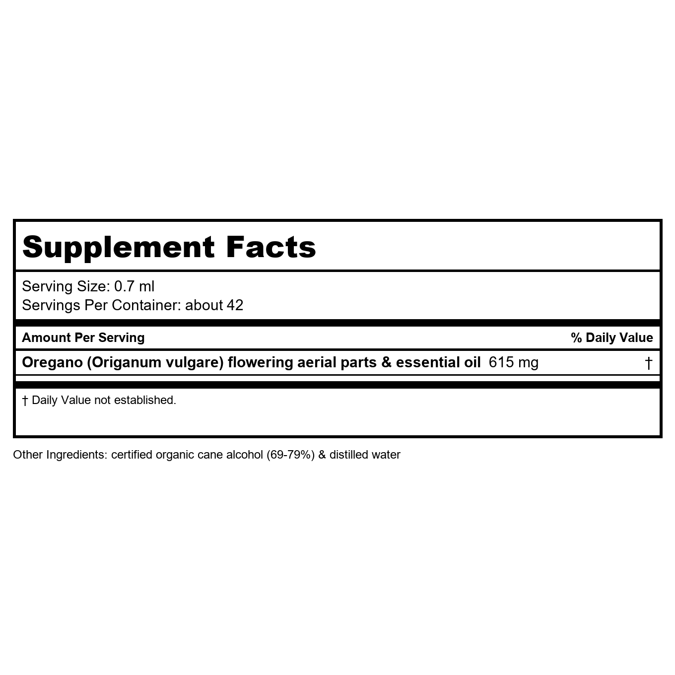 Herb Pharm Peppermint Spirits 1oz