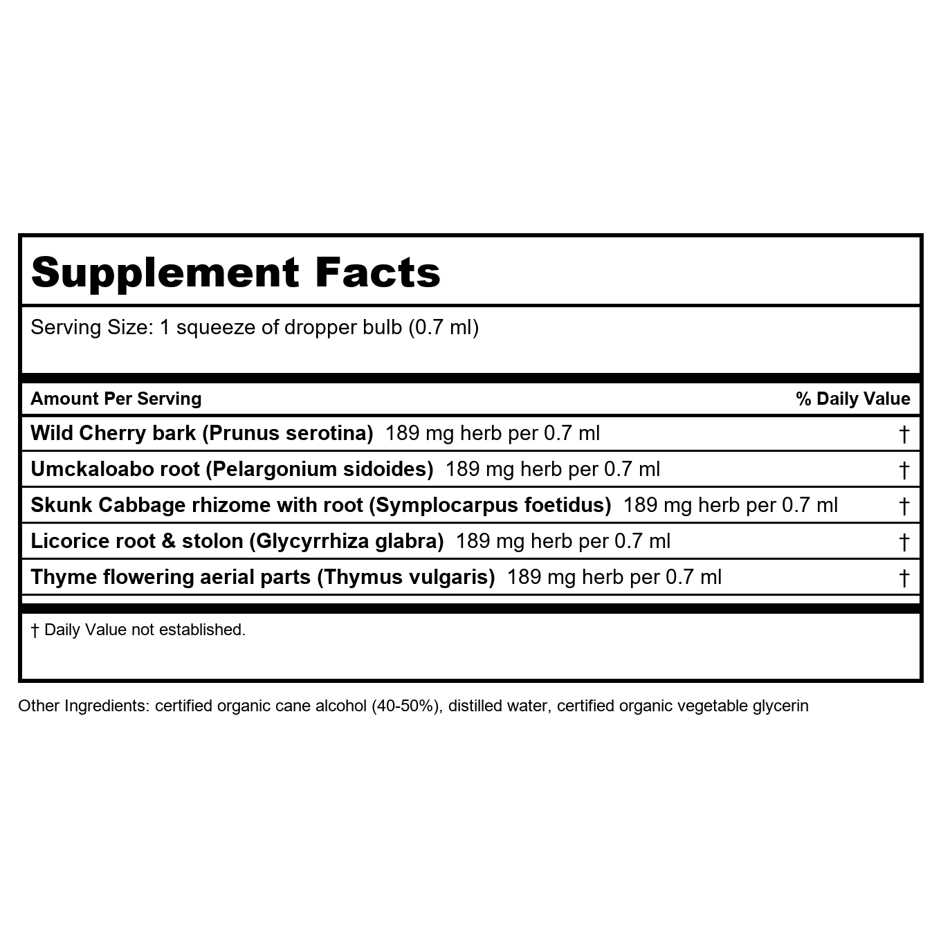 Herb Pharm Herbal Respiratory Relief 1oz