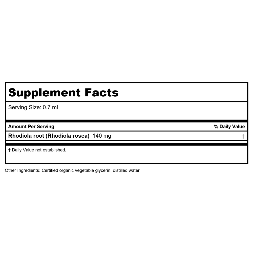 Herb Pharm Rhodiola Alcohol Free 1oz