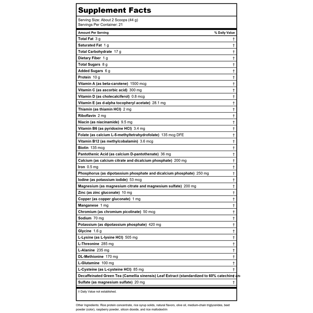 Metagenics UltraClear Plus Rice Berry 32.59oz -