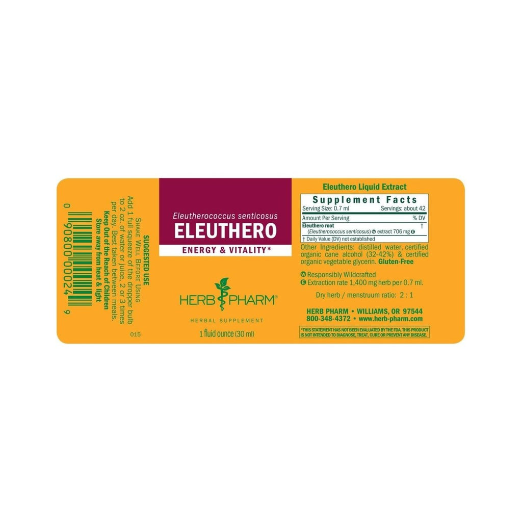 Herb Pharm Eleuthero 4oz